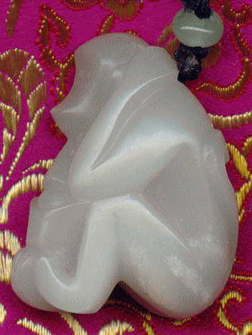 jade monkey, left side