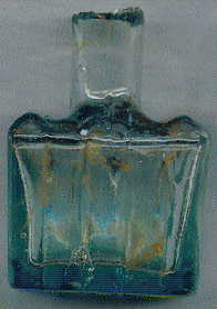 victorian ink bottle: left side