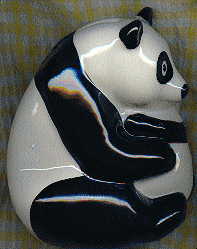 wade natwest money box panda: right side view